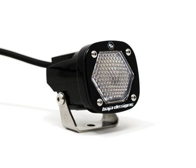 Baja Designs S1 Work/Scene LED For Light With Mounting Bracket - Single