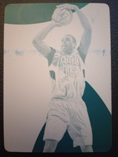 2014-15 Immaculate Collection Cyan Printing Plate #3 Al Horford Hawks 1/1