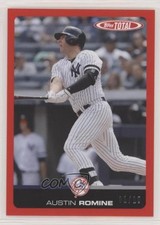 2019 Topps Total Red 1/10 Austin Romine #383A 7k6
