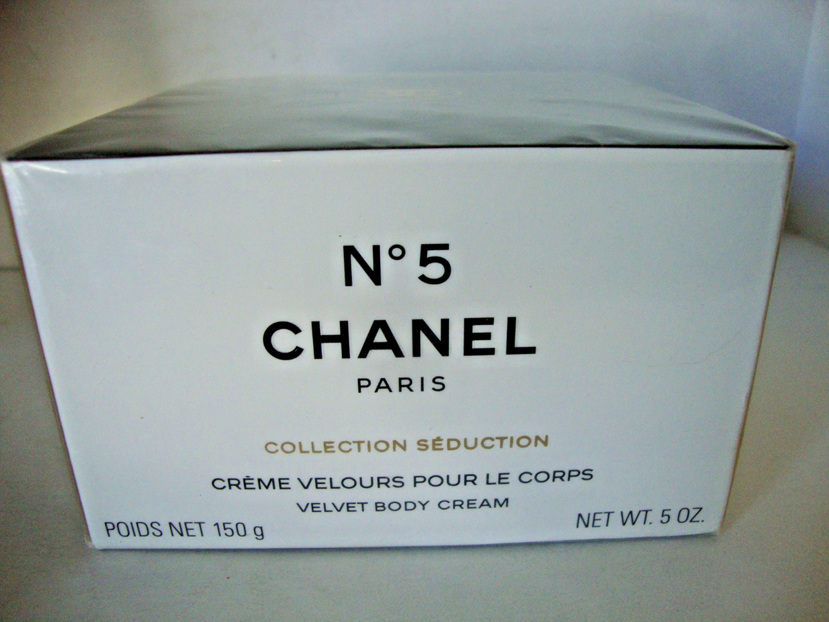 No5 CHANEL Paris Collection Seduction Velvet Body Cream 150g for