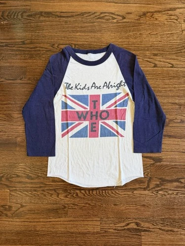 Authentic Vintage TheWho “The Kids Are Alright” Tour Shirt R 1970s vintage concert t-shirt, vintage, size L, single stitch, B+ condition