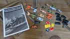 Parts Dice Thunder Road Vintage Board Game Milton Bradley 1986 Instructions