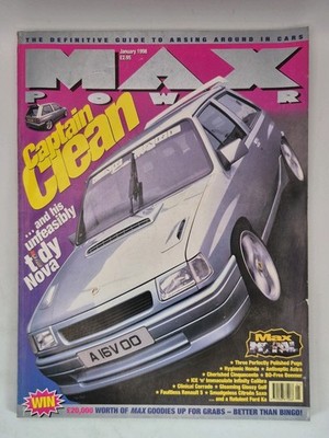 Max Power Magazine January 1998