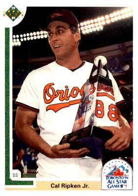 1991 Upper Deck Final Edition #85F Cal Ripken Baltimore Orioles HOF
