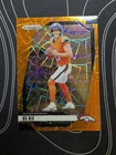 2024 Panini Prizm - Rookies Bo Nix #309 Orange Lazer Prizm (RC)