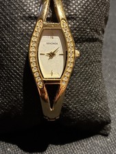 Sekonda Women's Gold-Tone Quartz Watch Stainless Steel Back Runs New Battery VGC