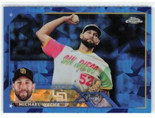 Michael Wacha 2023 Topps Chrome Update Sapphire Edition San Diego Padres #USCS96