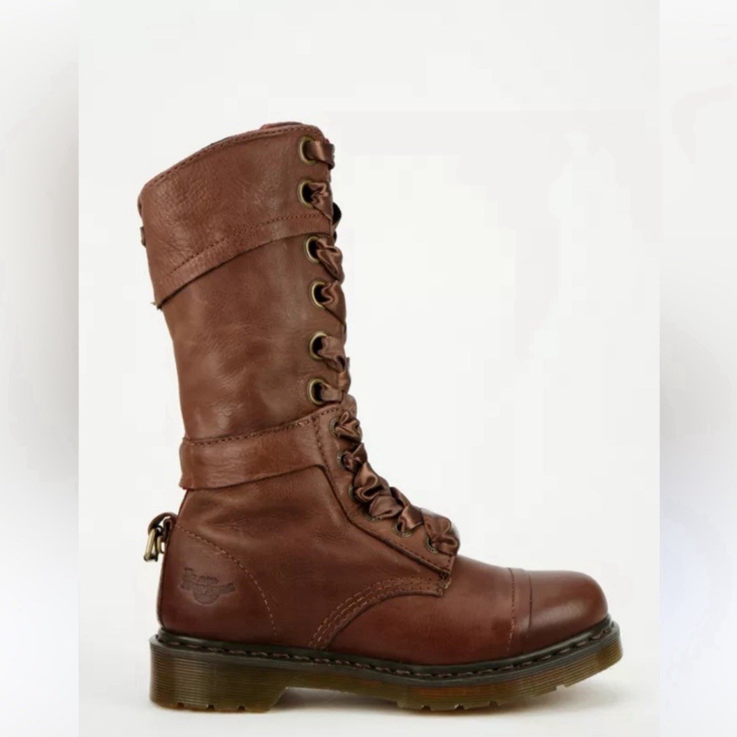 TRIUMPH アドベンチャーブーツ ブラウン Dr. Martens Triumph 1914 Boot | eBay