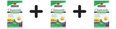 3 x Natures Answer Chamomile, Capsules - 90 vcaps (170,33 EUR/kg)