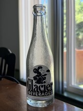 Rare ACL PYRO KALISPELL MONTANA BOTTLE W/ BLACK & WHITE BEAR GLACIER BOTTLING CO