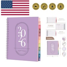 Rileys 2026 Planner, Agenda Planner With Weekly And Monthly View, Daily Agend...