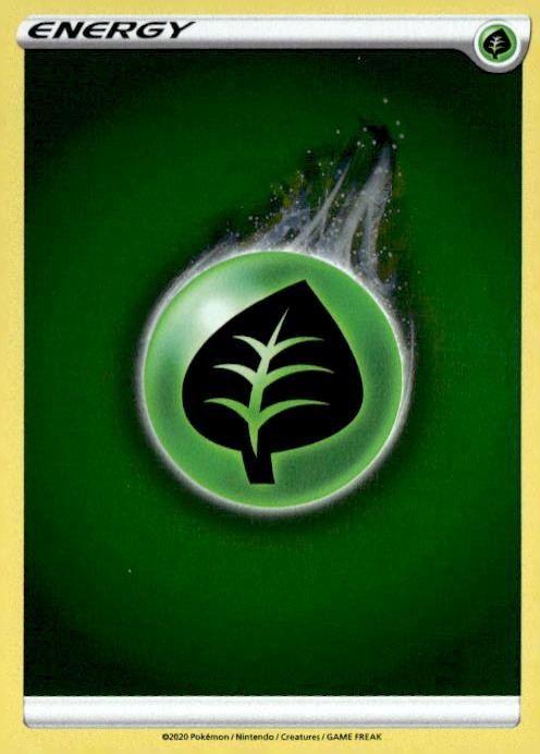 SWSH01: Sword & Shield Base Set Grass Energy