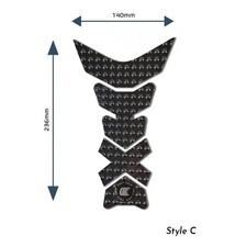 Eazi-Grip EVO Centre Tank Pads (C) Black Yamaha XT1200Z Super Tenere 2015 - 2021