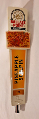 BALLAST POINT BREW ICONIC BAR DRAFT BEER TAP HANDLE 12'' TALL. MAN CAVE BREWERY
