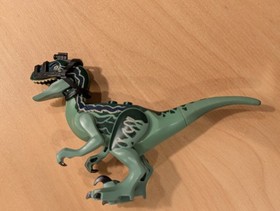 Lego Raptor Blue Velociraptor Bridle Dark Green Jurassic World Dinosaur