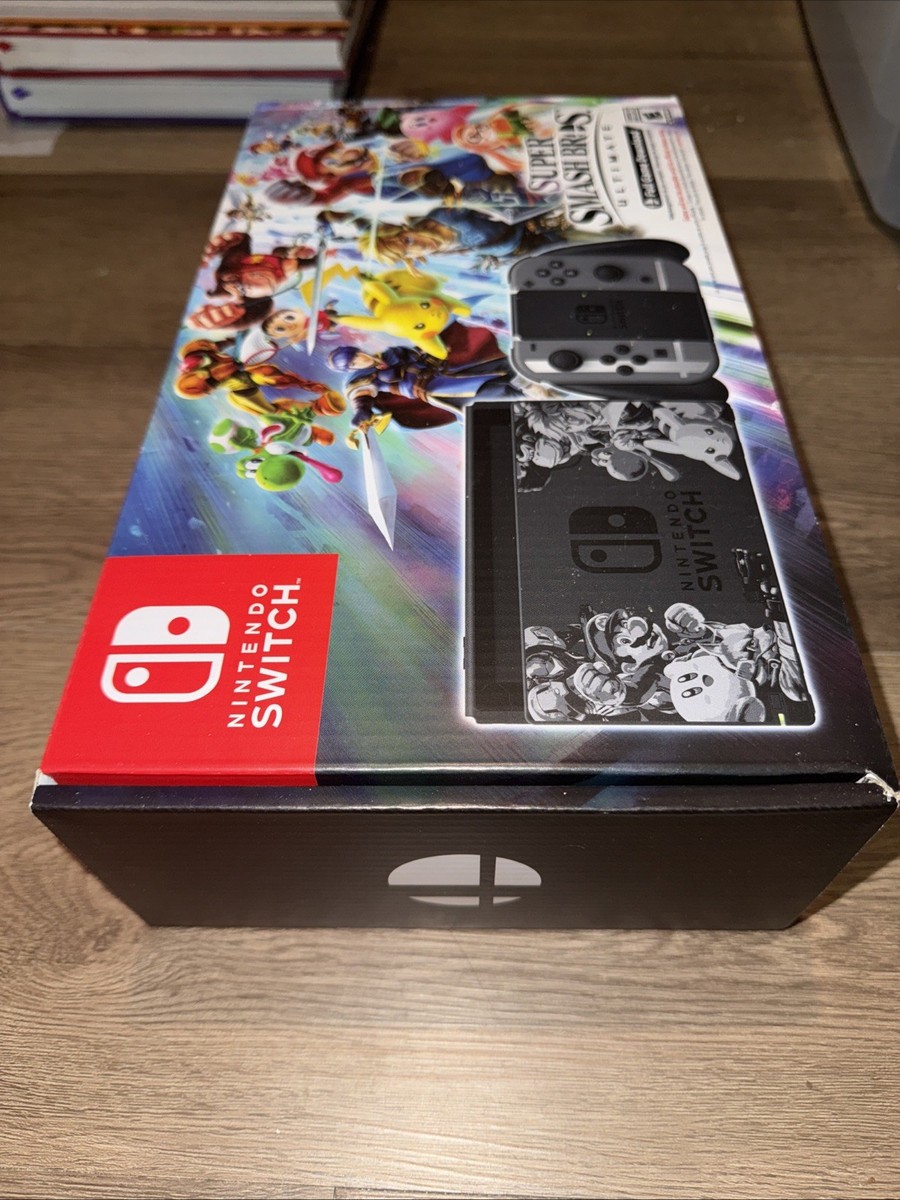 Nintendo Switch Super Smash Bros Ultimate Edition Console Bundle