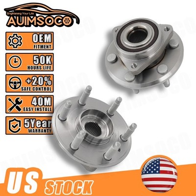 For Chevy Traverse 2009-2017 Pair Front or Rear Wheel Hub & Bearings Assembly