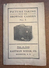 Eastman Kodak Booklet Picture Taking with the Brownie Cameras No. 3