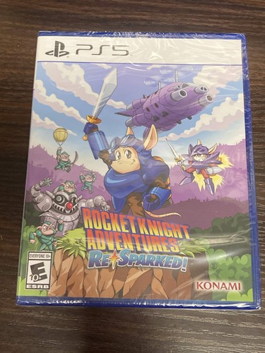 Rocket Knight Adventures Re-Sparked - Playstation 5 PS5 ESRB New Sealed