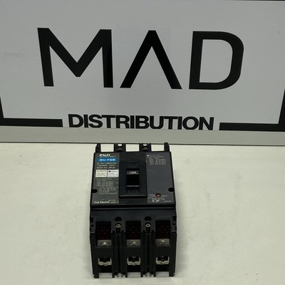 Fuji Electric BU-FSB3125 3-Pole Circuit Breaker, 600VAC 125Amp 