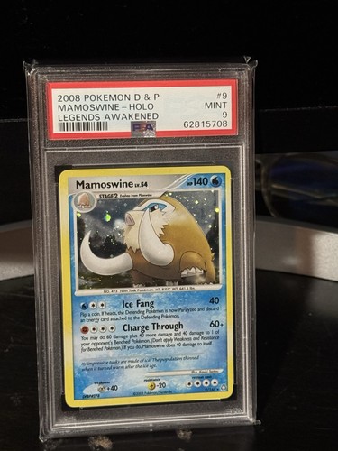 Mamoswine graded PSA 9 for sale on eBay