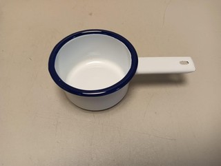 García de Pou (6er Set) – „Enamelware“ Minikochtöpfe 200 ml 15 6 x 9 x 4 7 cm