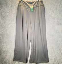 NWT Halara Flex Wide Leg Pants Gray Size L High Waist