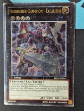 Heroischer Champion - Excalibur REDU-DE041 1.Auflage Ultimate Rare DE VG YUGIOH