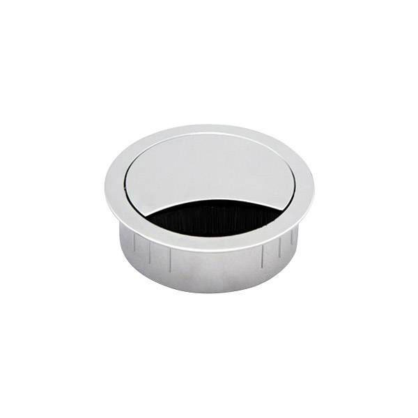Bachmann Cable Grommet Zinc/Stainless Steel Lockable Cover