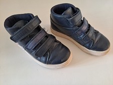 Clarks Nova Fun K Girls trainers Blue - Size 9 F Boxed