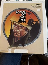 Sands of Iwo Jima 1949 RCA CED Videodisc John Wayne Adele Mara John Agar