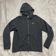 Nike Men's Tech Fleece Full Zip Hoodie Black 928483-010 Medium