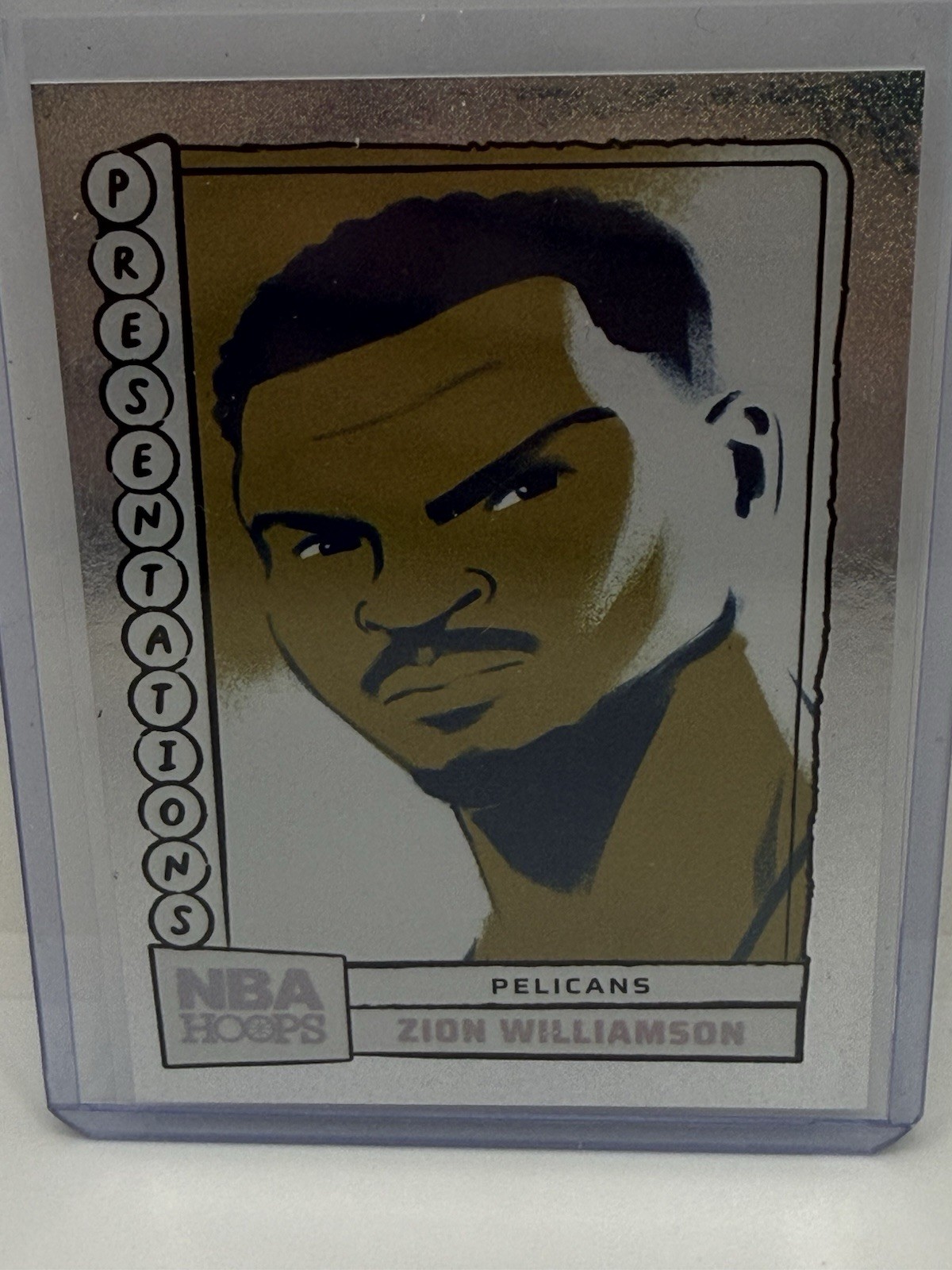 2024-25 Panini Hoops Presentations Zion Williamson #9 New Orleans Pelicans SP