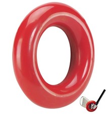 JP Lann Golf Weighted Swing Ring for Practice/Training, Red