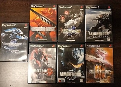 Armored Core 2 3 Silent Line Another Age Nexus Nine Breaker Last set Raven PS2