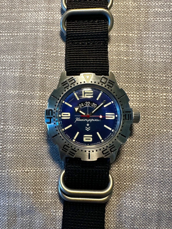 Vostok Komandirskie: Commander Diver #350669 Automatic –  Box & Papers - Image 3 of 4