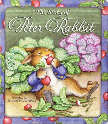 Die Geschichte von Peter Rabbit von Beatrix Potter (Englisch) Brettbuch Buch