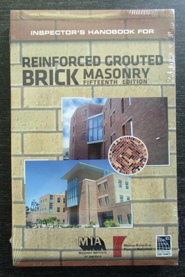 Inspector's Handbook for Reinforced Grouted Brick Masonry by John Chrysler NEW