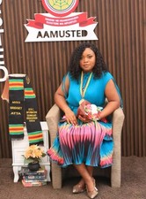 Ghana Customize hand woven Kente Stole/black/Sash Graduation/church/Usher,Clegy