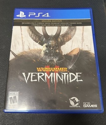 505 Games Warhammer: Vermintide 2 Deluxe Edition PS4 Multiplayer NTSC M 2018