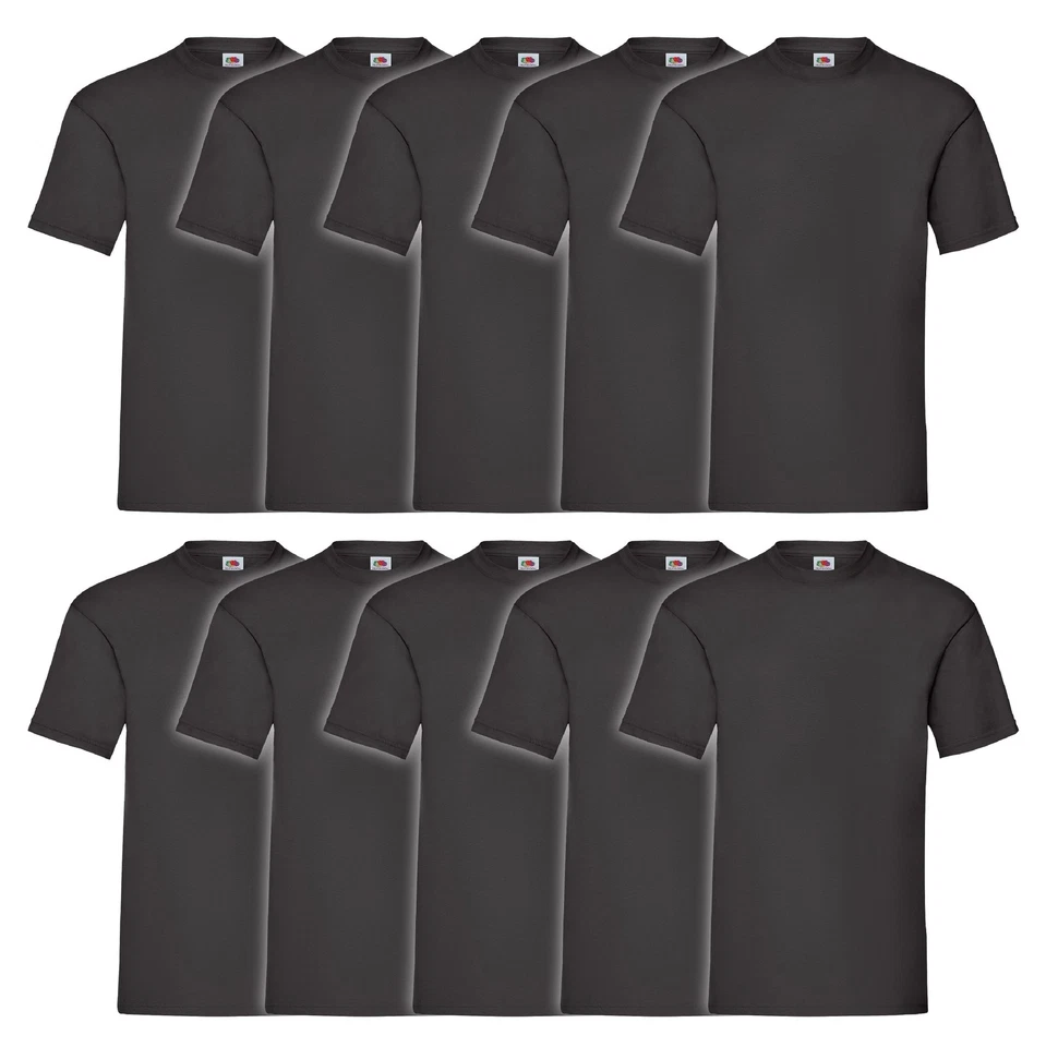 Fruit of the Loom Original T-Shirt 10er Pack Herren NEU - Bild 1 von 1