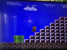 Nintendo NES Gray Console Tested Fully Functional with 2 Controllers And Game