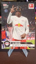 Topps Now Bundesliga 2025 Yan Diomande Rookie #078 RB Leipzig Soccer Card. rookie card picture