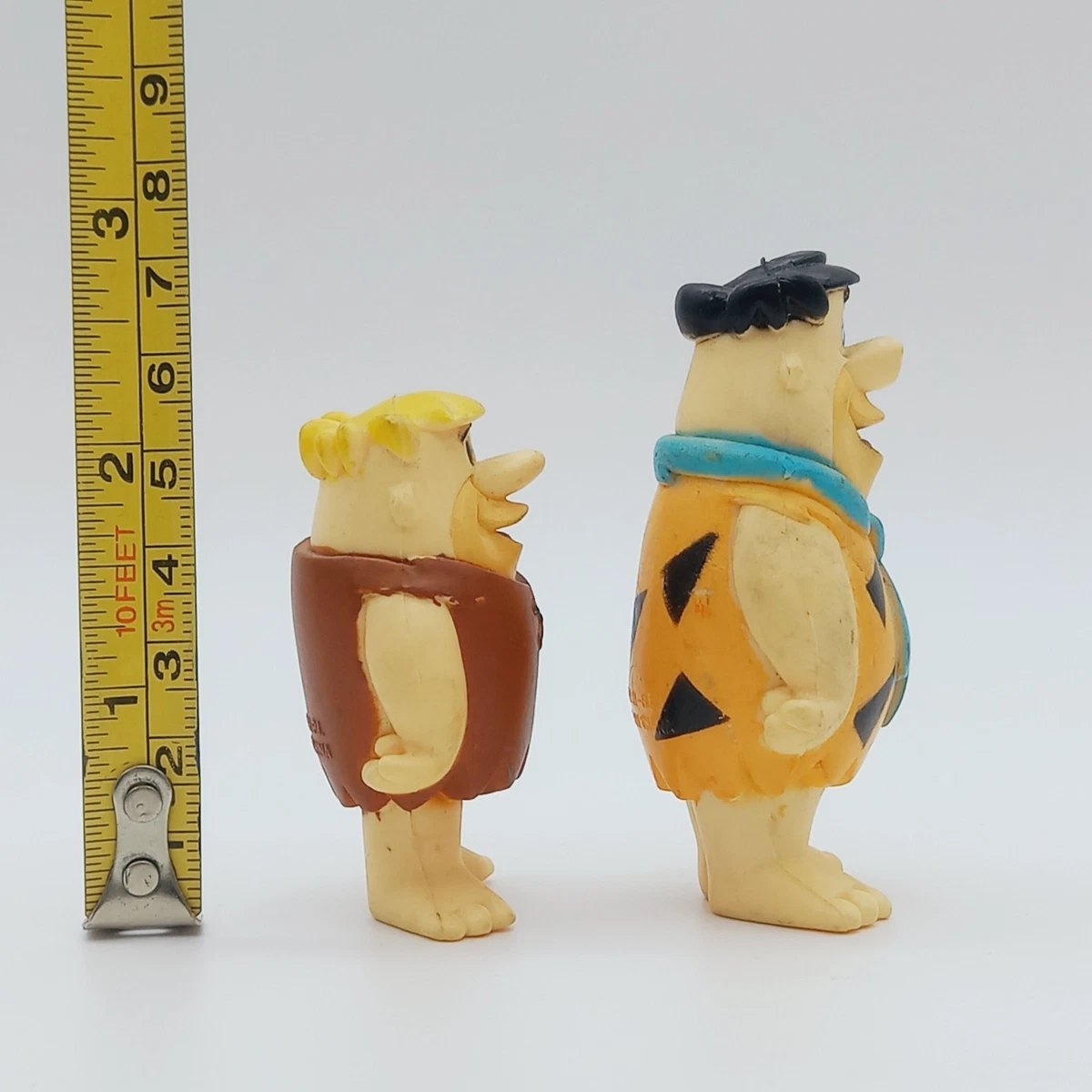 Lot x4 Figures muñecos PVC The Flintstones 1992 official product Hanna Barbera