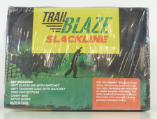 Trail Blaze Slackline 49ft  15m Beginner Kit with Training Line NEW UNOPENED #W8