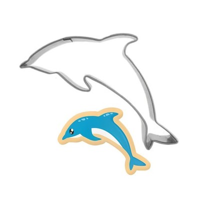 Delphin Ausstecher Edelstahl Backen Ton Form UK  