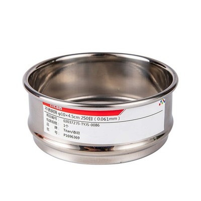 φ10×4.5cm 250 Mesh 304 Stainless Lab Sieves Economy Test Sieve 304 Stainless ...