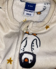 JC !WOW! OLD NAVY 0-3M PENGUIN Plush Velour Footed Sleeper w/Mittens — photo 3