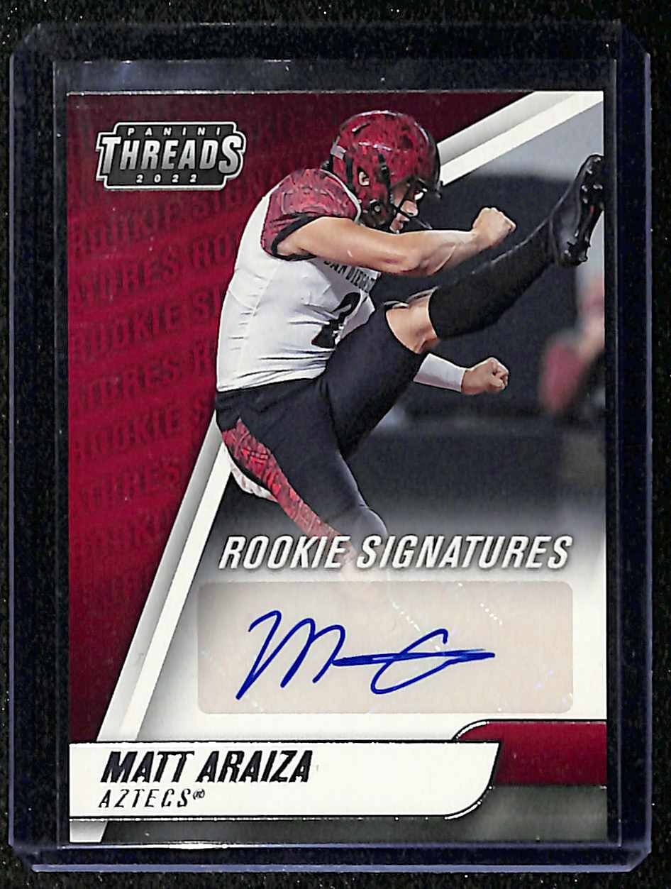 Matt Araiza card image