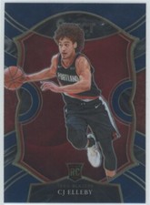 2020-21 Select Blue Retail #100 CJ Elleby RC Portland Trail Blazers